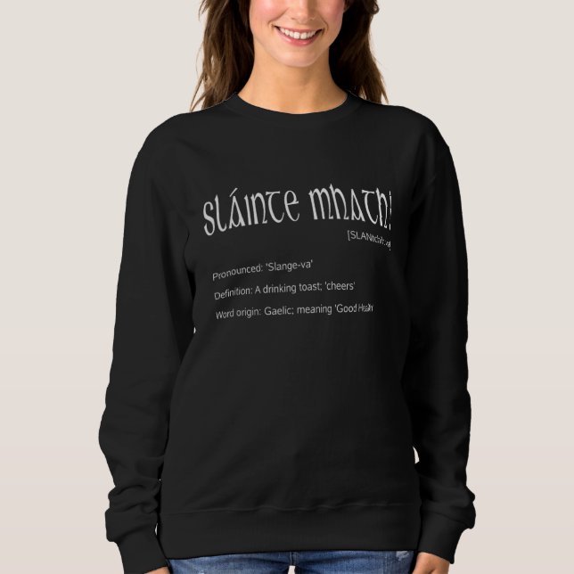 Camiseta Slainte Mhath Irish Pub Saint Patricks Shenanigans (Frente)