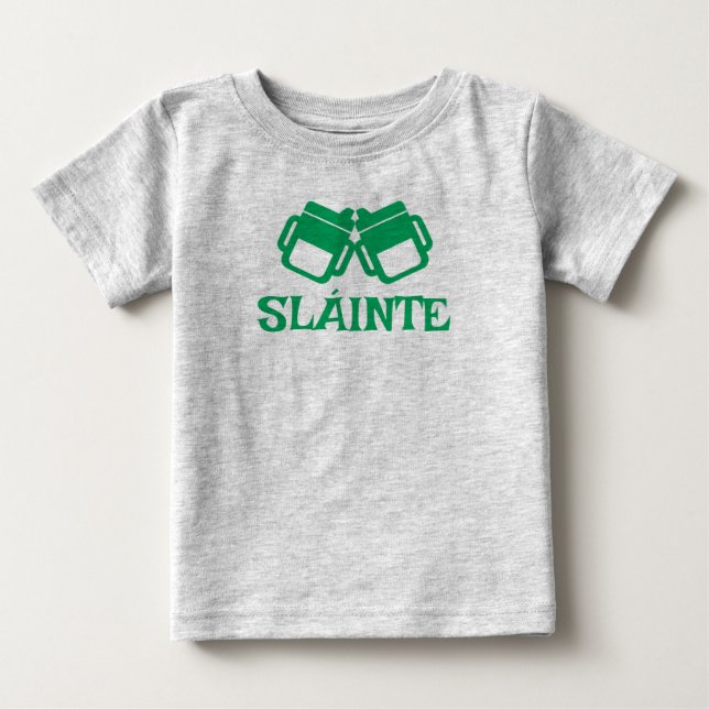 Camiseta SLÁINTE sippy cinza (Frente)