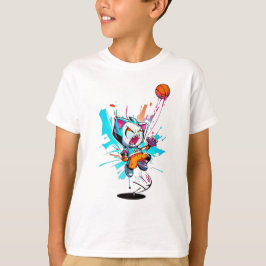 Camiseta "Slam Dunk Cat"