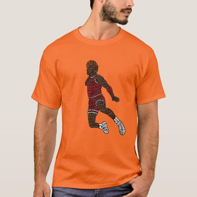 Camiseta "Slam Dunk Hero" – Leyenda del Baloncesto (Frente)