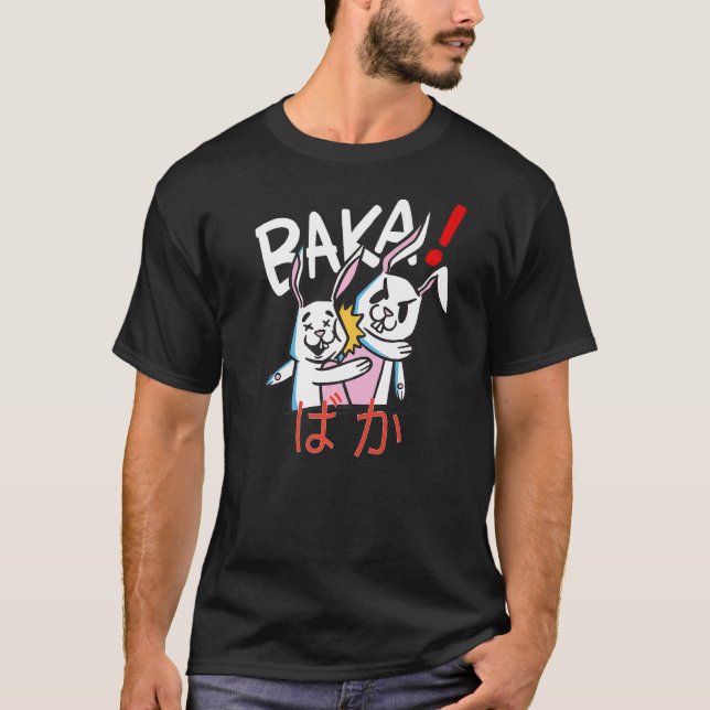 Camiseta Slap Baka Rabbit Japonês (Frente)