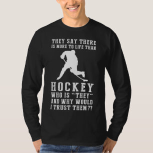 Camiseta Slapshot & Skepticism: Questionando Eles com Hocke