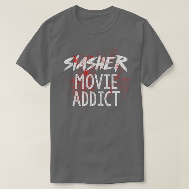 Camiseta Slasher Addicto (Frente do Design)