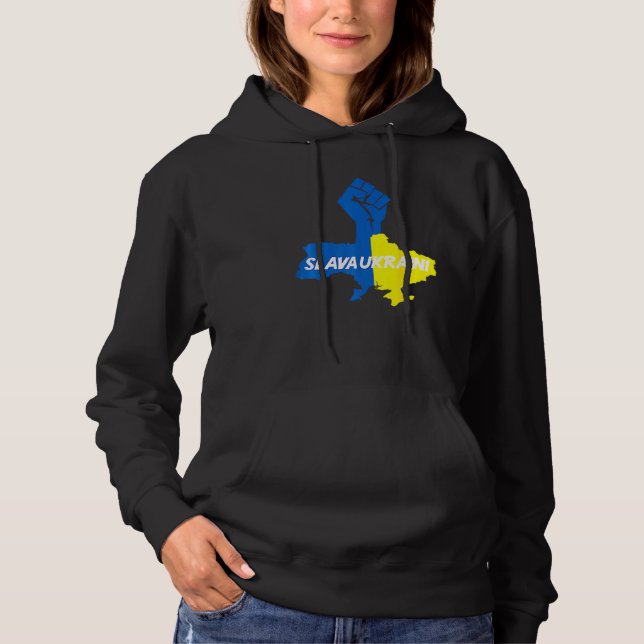 Camiseta Slava Ucraniano Solidariedade (Frente)