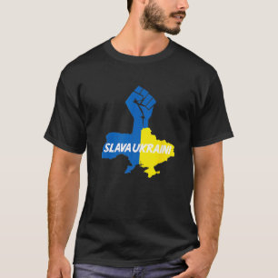 Camiseta Slava Ucraniano Solidariedade