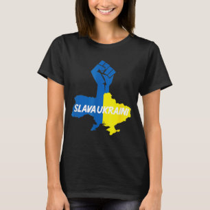 Camiseta Slava Ucraniano Solidariedade