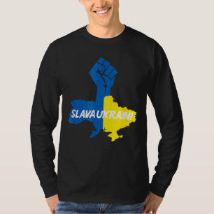 Camiseta Slava Ucraniano Solidariedade