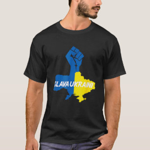 Camiseta Slava Ucraniano Solidariedade