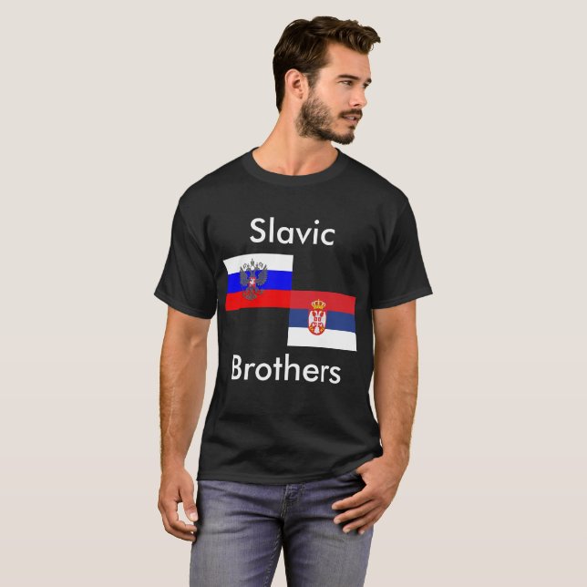 Camiseta slavic brothers (Frente Completa)