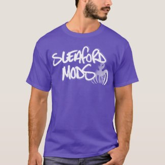 Camiseta Sleaford Mods design distressed família Shir