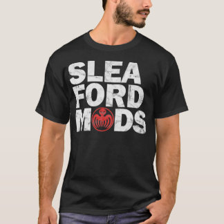 Camiseta Sleaford Mods WhiteRed Vestido