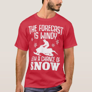 Camiseta Sled Motor Winter Sports Snowmobile Riding 661