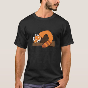 Camiseta Sleeg Red Panda A Luta É Verdadeiro Animal Red Pa