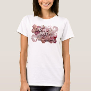 Camiseta Sleek Pink BEBAM COMIGO Statement