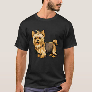 Camiseta Sleek Silkyerrier Strutting at Dog Show friend