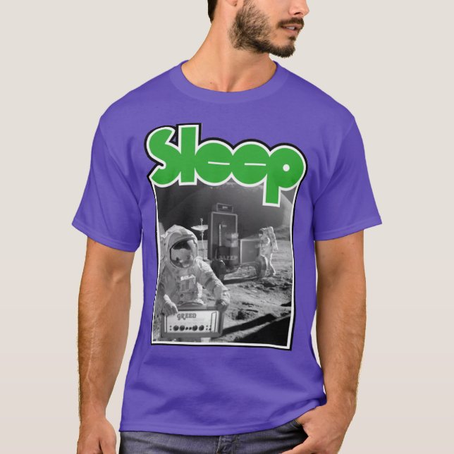 Camiseta Sleep Band vintage (Frente)