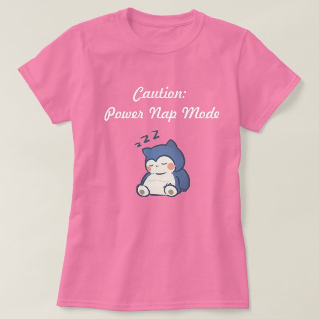 Camiseta "Sleepfluencer oficial Merch" (Frente do Design)