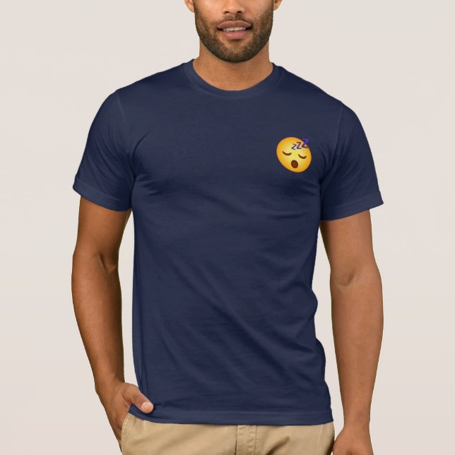 Camiseta Sleeping emoji (Frente)