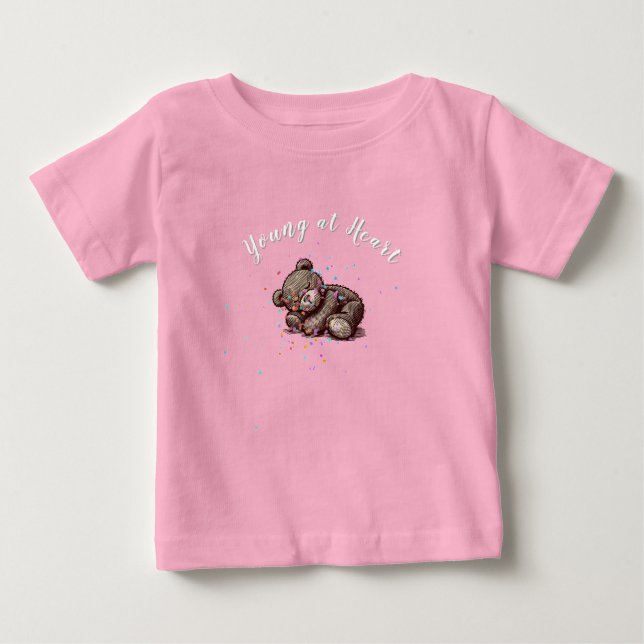 Camiseta Sleeping Teddy Bear (Frente)