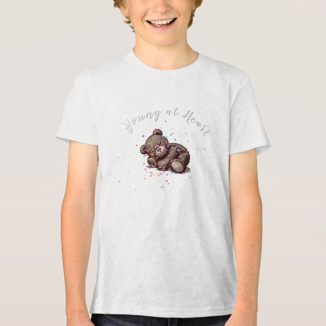 Camiseta Sleeping Teddy Bear (Frente)