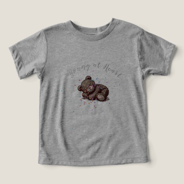 Camiseta Sleeping Teddy Bear (Design frontal)