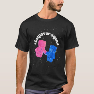 Camiseta Sleepover Kit de Sleepover do Urso Gama do Esquadr