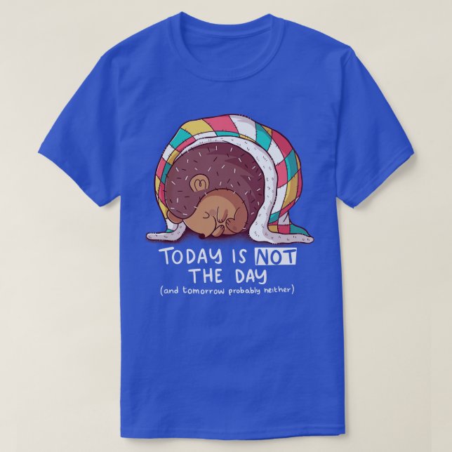 Camiseta Sleepy Hedgehog (Frente do Design)