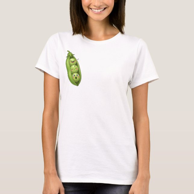 Camiseta Sleepy Peas in a Pod (Frente)