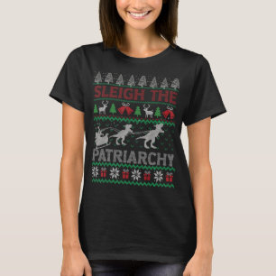 Camiseta Sleigh, O Feminismo Patriarcado Meme Feio