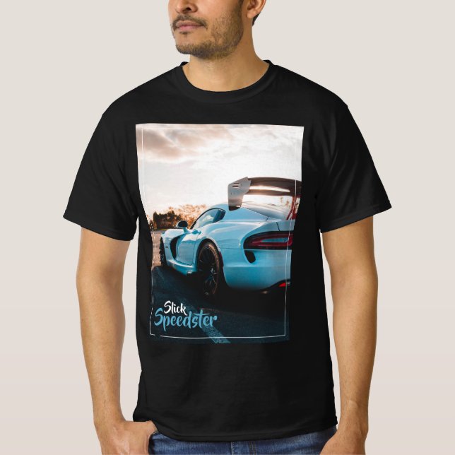 Camiseta Slick Speedster: A Necessidade de Velocidade (Frente)