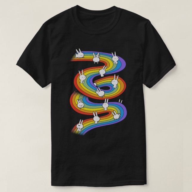 Camiseta Slide Arco-Íris (Frente do Design)
