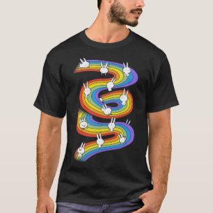 Camiseta Slide Arco-Íris