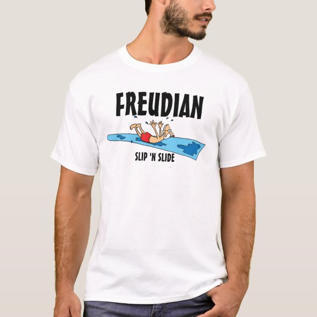 Camiseta Slide Freudiano Engraçado (Frente)