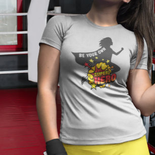 Camiseta SLIM FIT Seja Seu Próprio Super-Herói