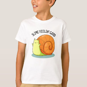 Camiseta Slime Sentindo-Se Bem Bonito Caracol