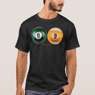 Camiseta SlipperyJoe 69 bolas duro piscina bolas de mesa bi