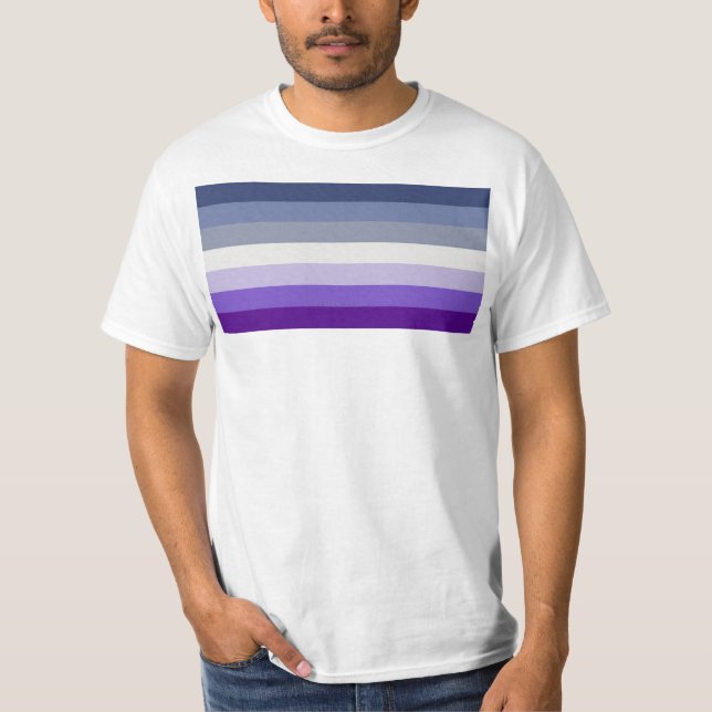 Camiseta SlipperyJoe's Butch Lesbian Pride Flag gay (Frente)