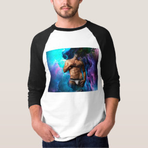 Camiseta SlipperyJoe's cueca masculina musculosa com protub