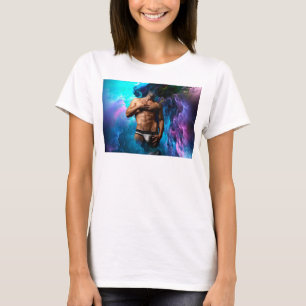 Camiseta SlipperyJoe's cueca masculina musculosa protuberân