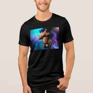 Camiseta SlipperyJoe's cueca masculina musculosa protuberân