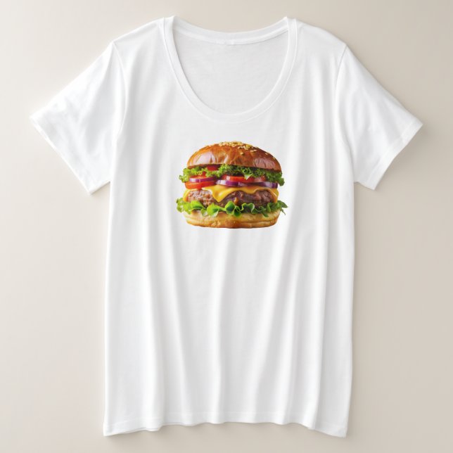 Camiseta SlipperyJoe's mouthwatering cheeseburger crispy ba (Frente do Design)