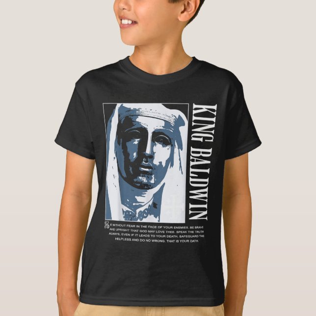 Camiseta Sliver Mask King Baldwin Iv Meme The Leper King Wa (Frente)