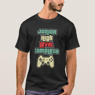 Camiseta Slog de Formando de Graduação de Segundo grau Níve