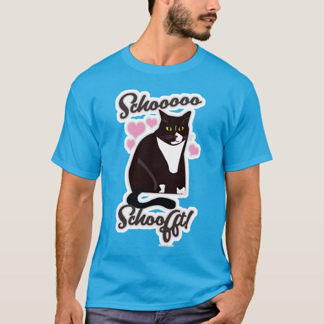 Camiseta Slogan De Amor De Brincadeira De Gato De Fofinho T (Frente)