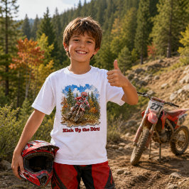 Camiseta Slogan de Corrida de Motocross de Bicicleta de Men