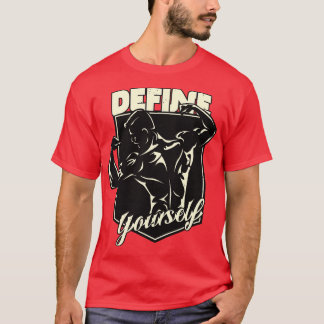 Camiseta Slogan de Criação de Bacalhau na Definição Muscula