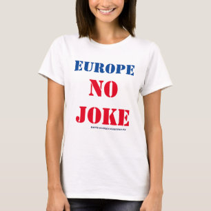 CAMISETA SLOGAN DE EUROPA