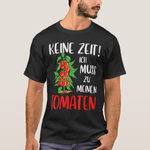 Camiseta Slogan de jardinagem de tomate Gärtner Gebergarten