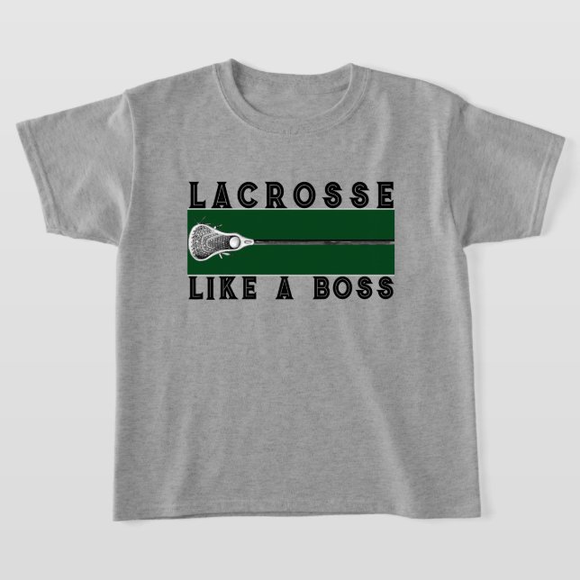 Camiseta Slogan de Lacrosse (Postura )