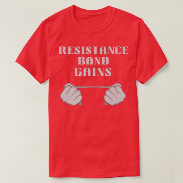Camiseta Slogan de Motivação da Banda de Resistência (Frente do Design)